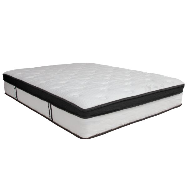 12 Inch CertiPUR-US Certified Memory Foam Pocket Spring Mattress, Mattress in a Box