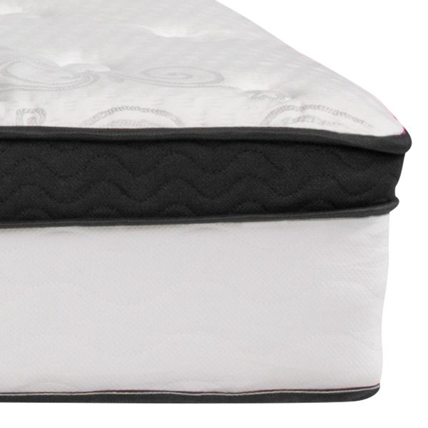 12 Inch CertiPUR-US Certified Memory Foam Pocket Spring Mattress, Mattress in a Box
