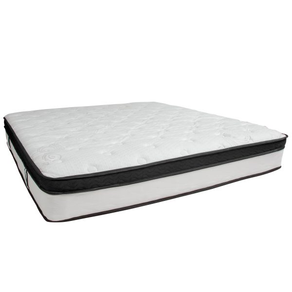 12 Inch CertiPUR-US Certified Memory Foam Pocket Spring Mattress, Mattress in a Box
