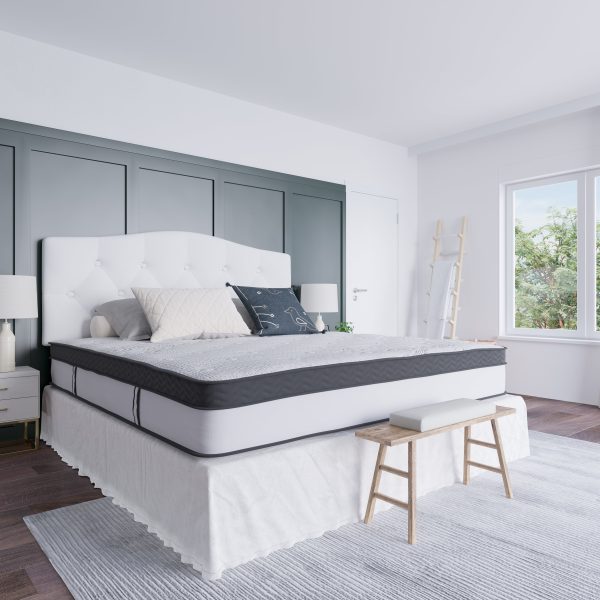 12 Inch CertiPUR-US Certified Memory Foam Pocket Spring Mattress, Mattress in a Box
