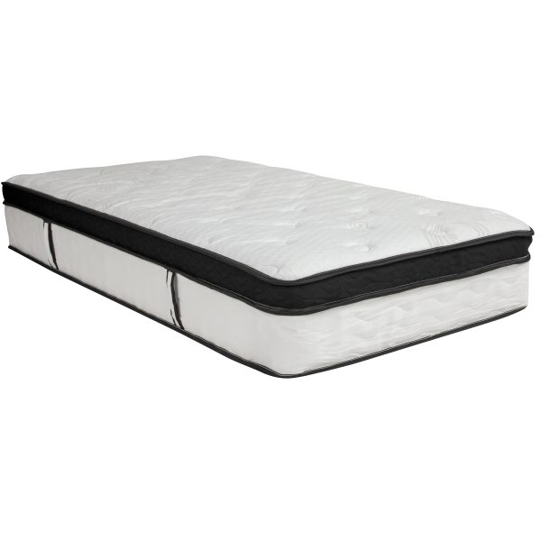 12 Inch CertiPUR-US Certified Memory Foam Pocket Spring Mattress, Mattress in a Box