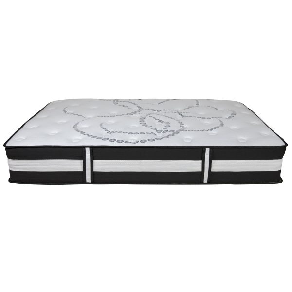 12 Inch CertiPUR-US Certified Hybrid Pocket Spring Mattress, Mattress in a Box - Premium Mattress