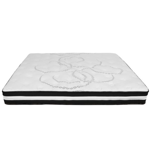 10 Inch CertiPUR-US Certified Hybrid Pocket Spring Mattress, Mattress in a Box - Premium Mattress