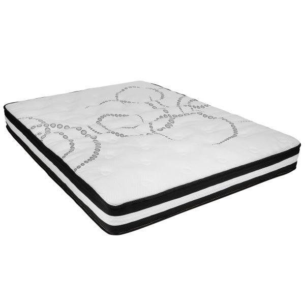 10 Mattress & 2 Gel Memory Foam Topper Bundle Set
