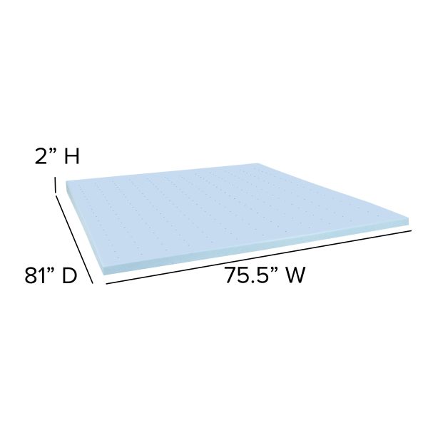12 Mattress & 2 Gel Memory Foam Topper Bundle Set