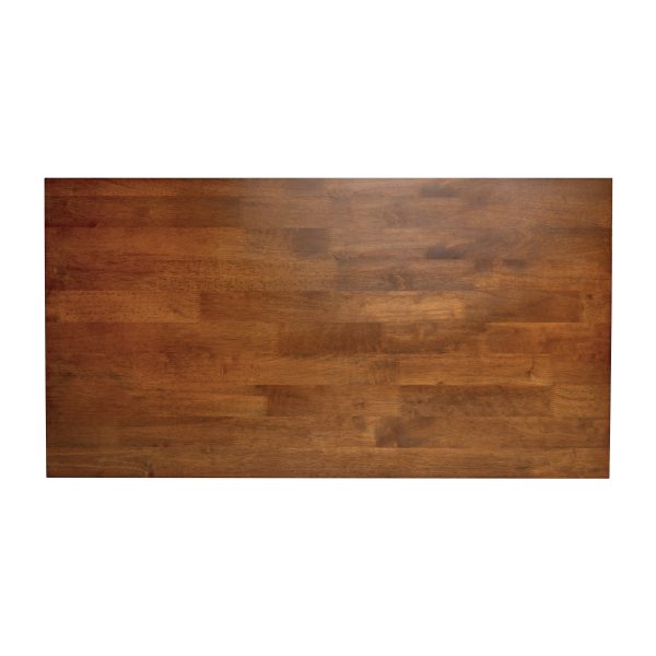 Saul Solid Wood Farmhouse Trestle Coffee Table