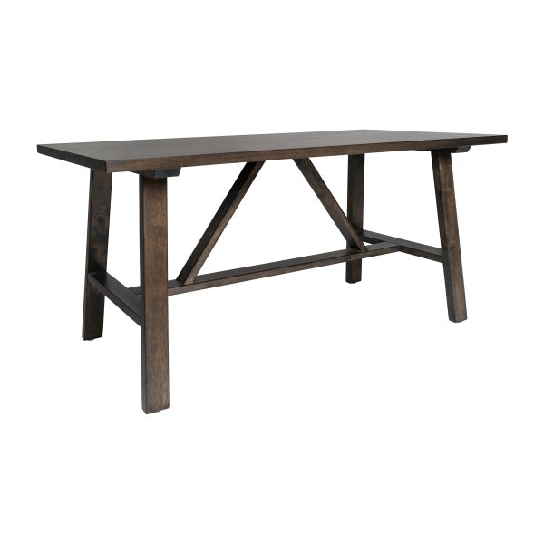 Saul Solid Wood Farmhouse Trestle Coffee Table