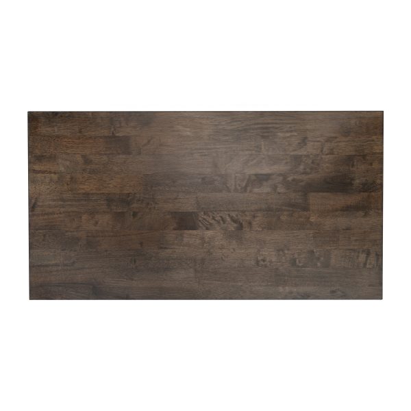 Saul Solid Wood Farmhouse Trestle Coffee Table