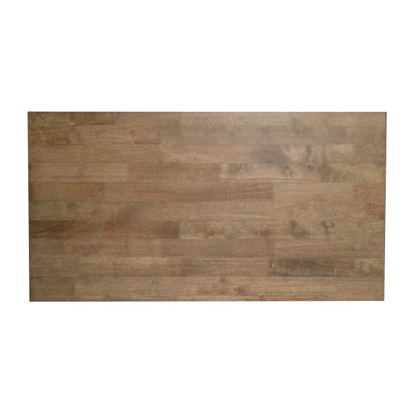 Saul Solid Wood Farmhouse Trestle Coffee Table
