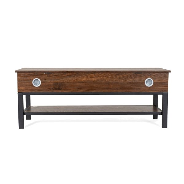 Marella Farmhouse Entryway Bench with Hinged Lift Top Seat